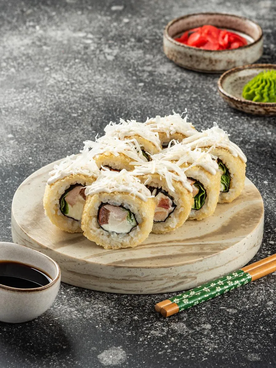 Ролл Цезарь с курицей