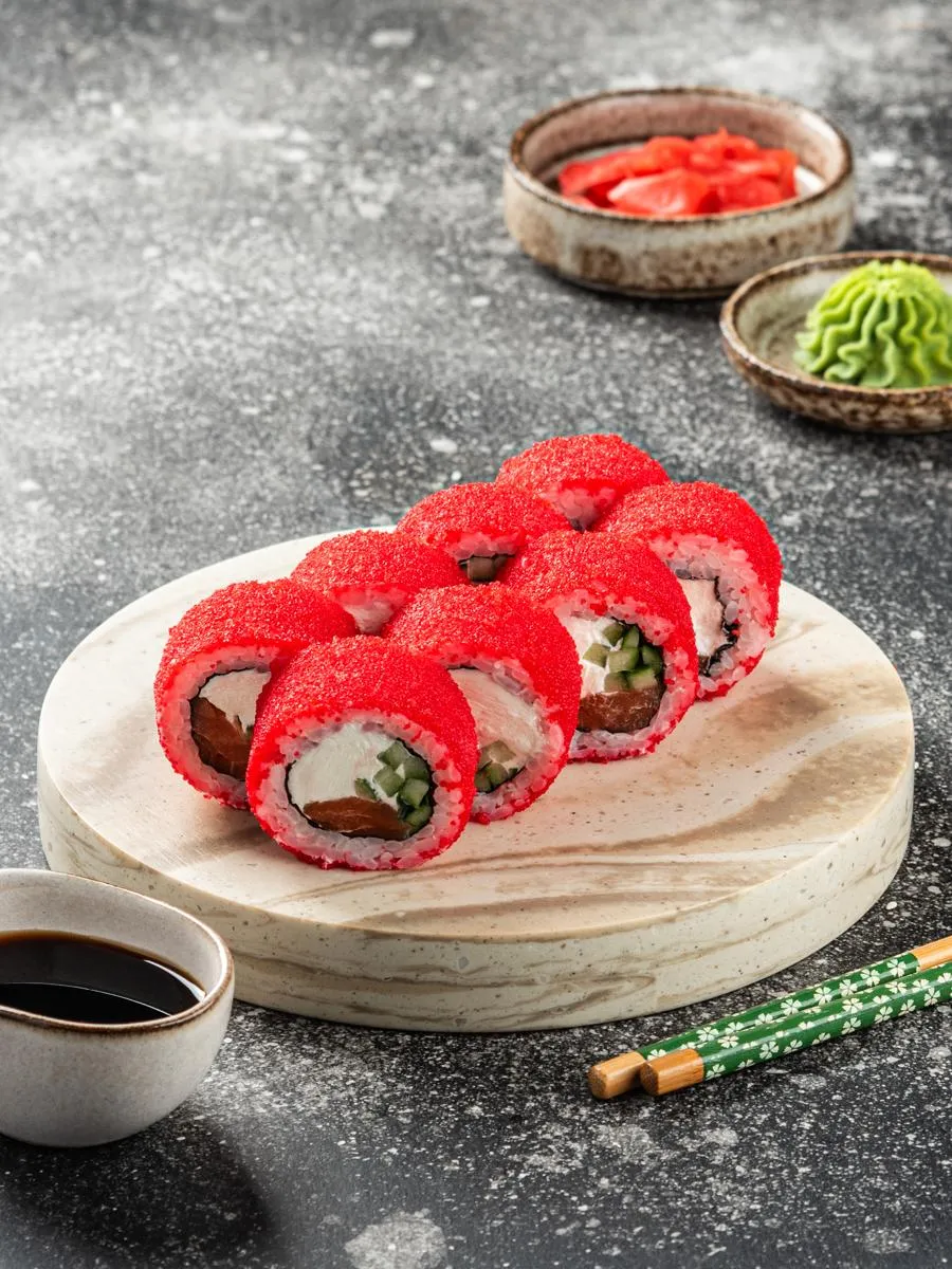 Калифорния с лососем