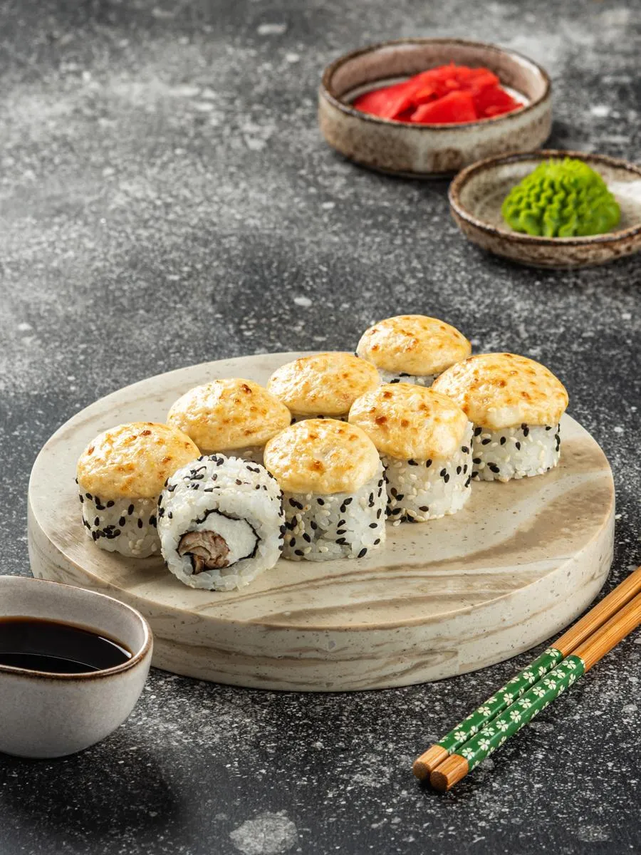 Запеченный с угрем