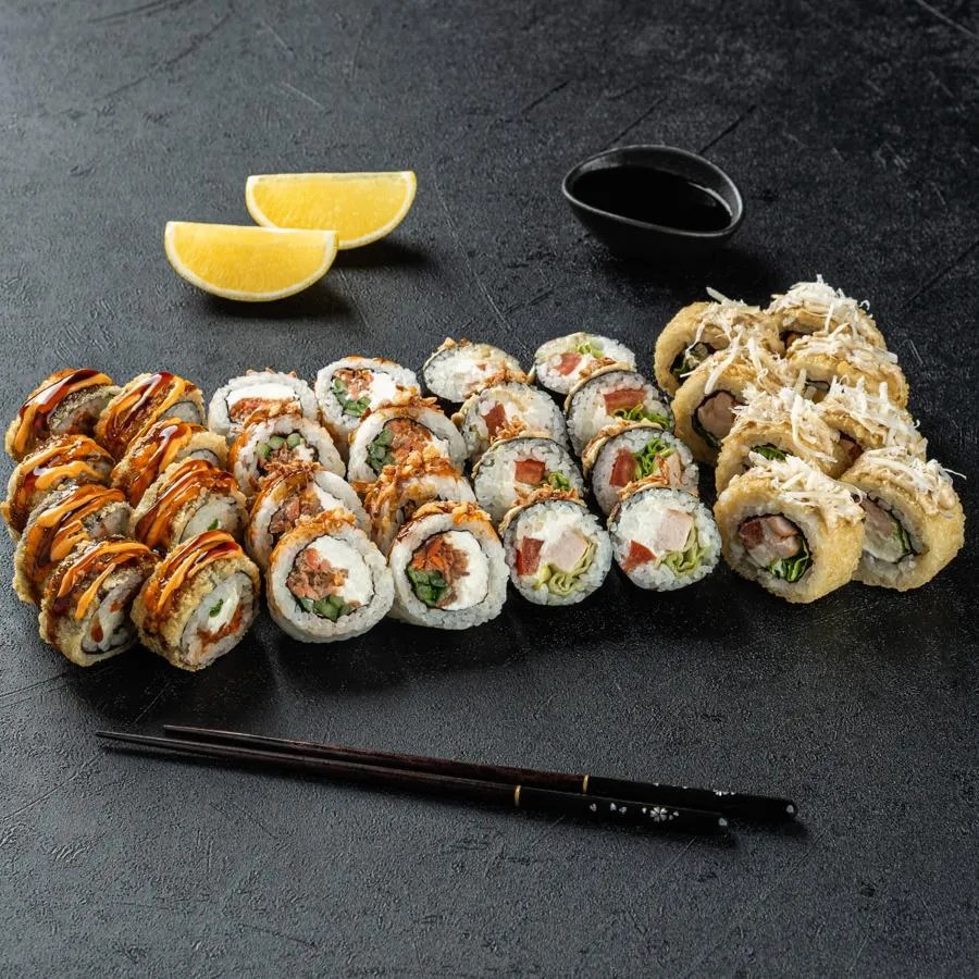 Сет Микс курица/лосось